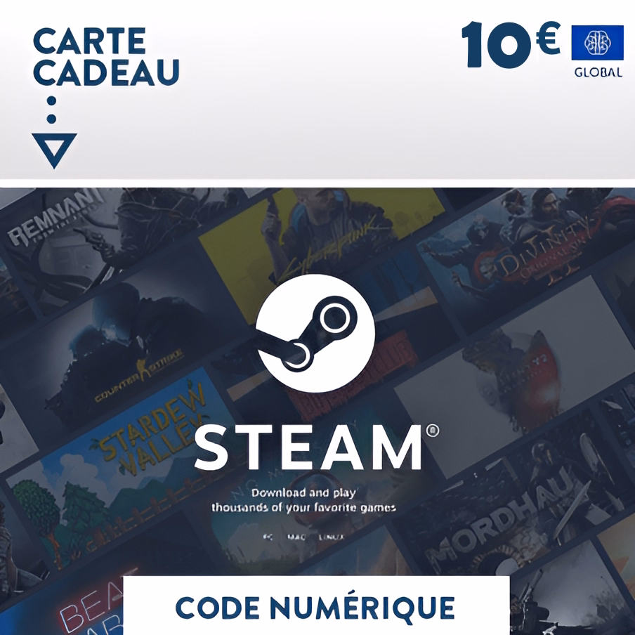 cartes steam 10 euro