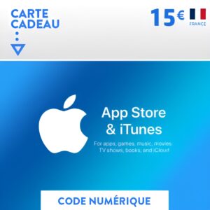 Cartes itunes 15 euro